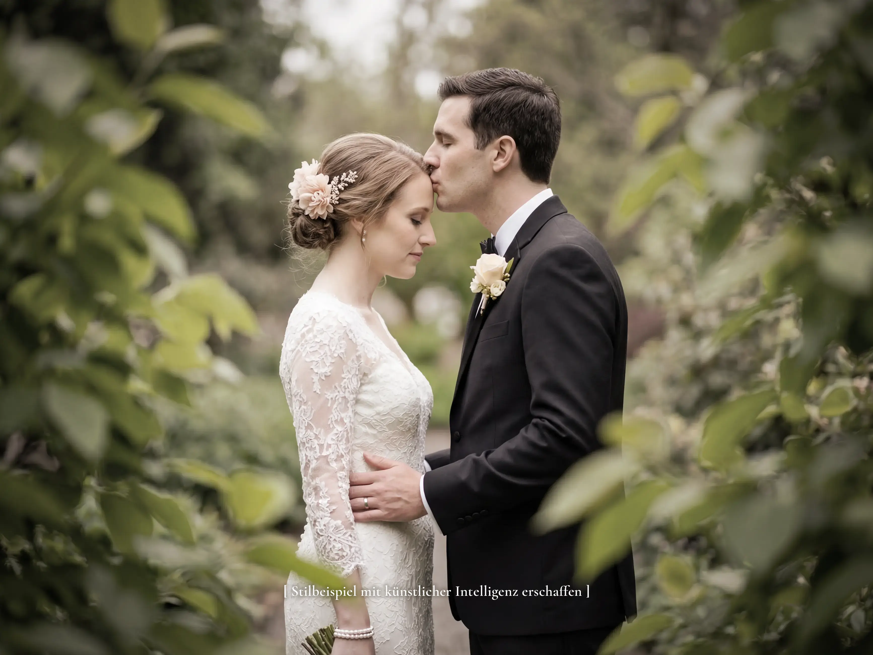 KI-Stilbeispiel: authentische Hochzeitsmomente — Hochzeitsfotograf für Breisach, Freiburg und Kaiserstuhl