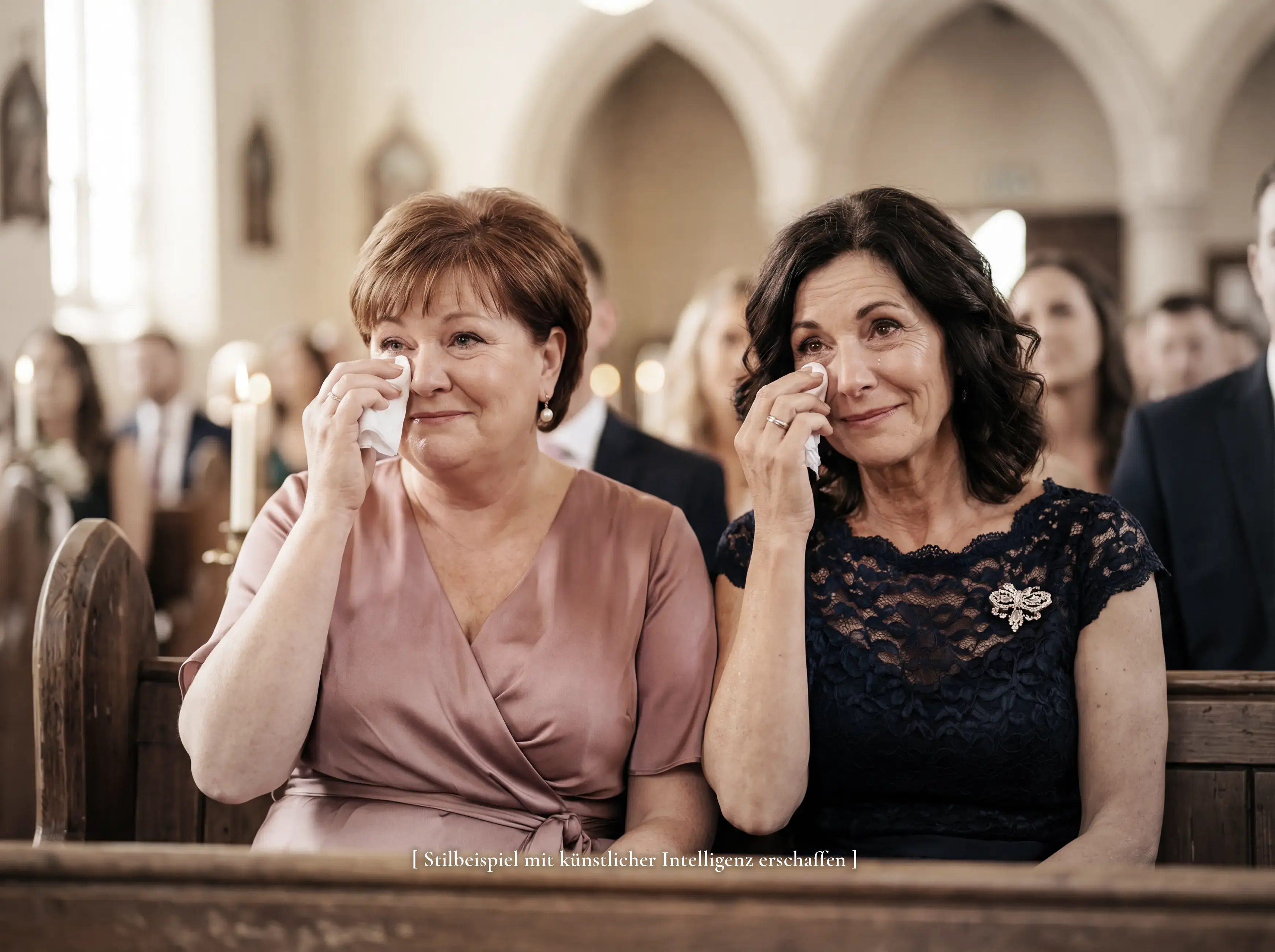 KI-Stilbeispiel — Hochzeit am Kaiserstuhl, gestalterische Handschrift von Lichtgefühl