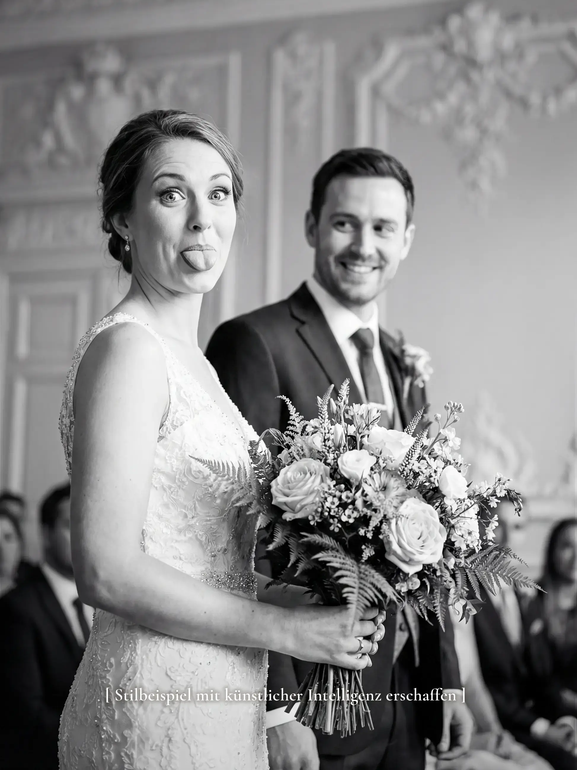 KI-generierter Hochzeitsmoment — Stilbeispiel Lichtgefühl, Denis Michel aus Breisach am Rhein